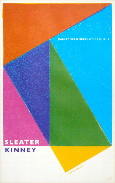 Sleater-Kinney Screen Print Poster